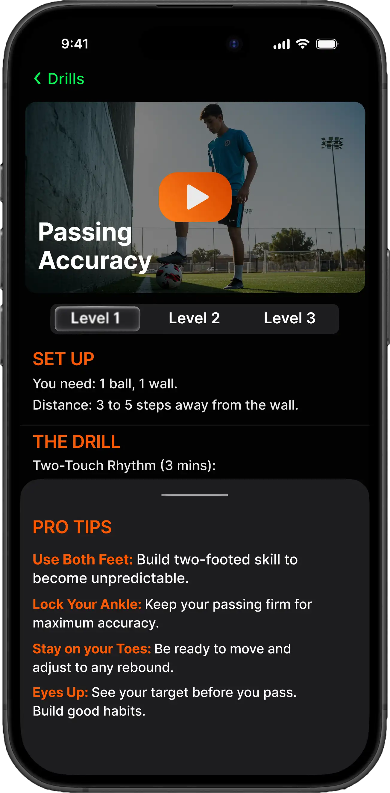 Real-time Coaching - Pro Tips for Body Positioning